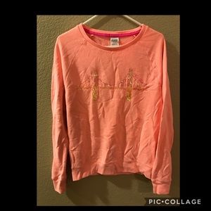 Victoria Secret Pink San Francisco Bling Pullover